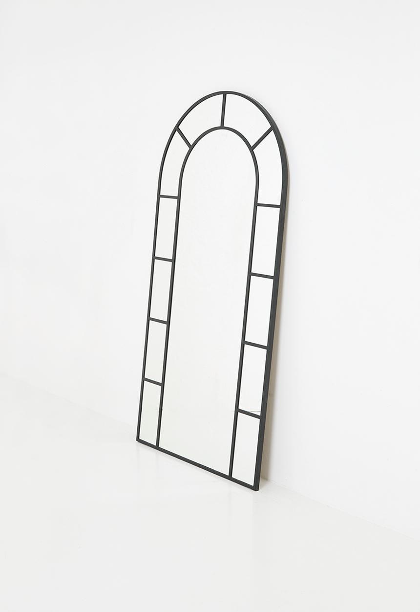 Native Decor - Soho arched floor mirror - black