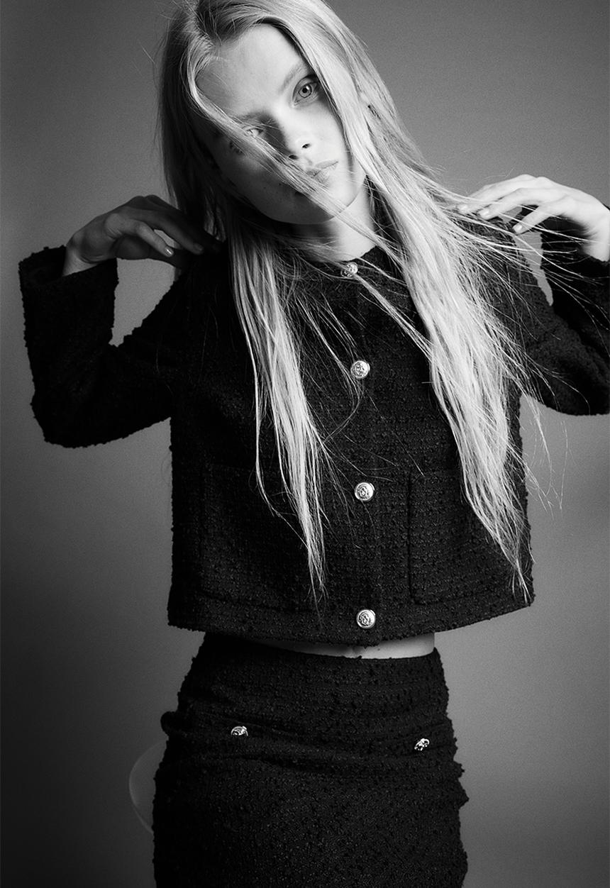 H&M - Bouclé jacket - black
