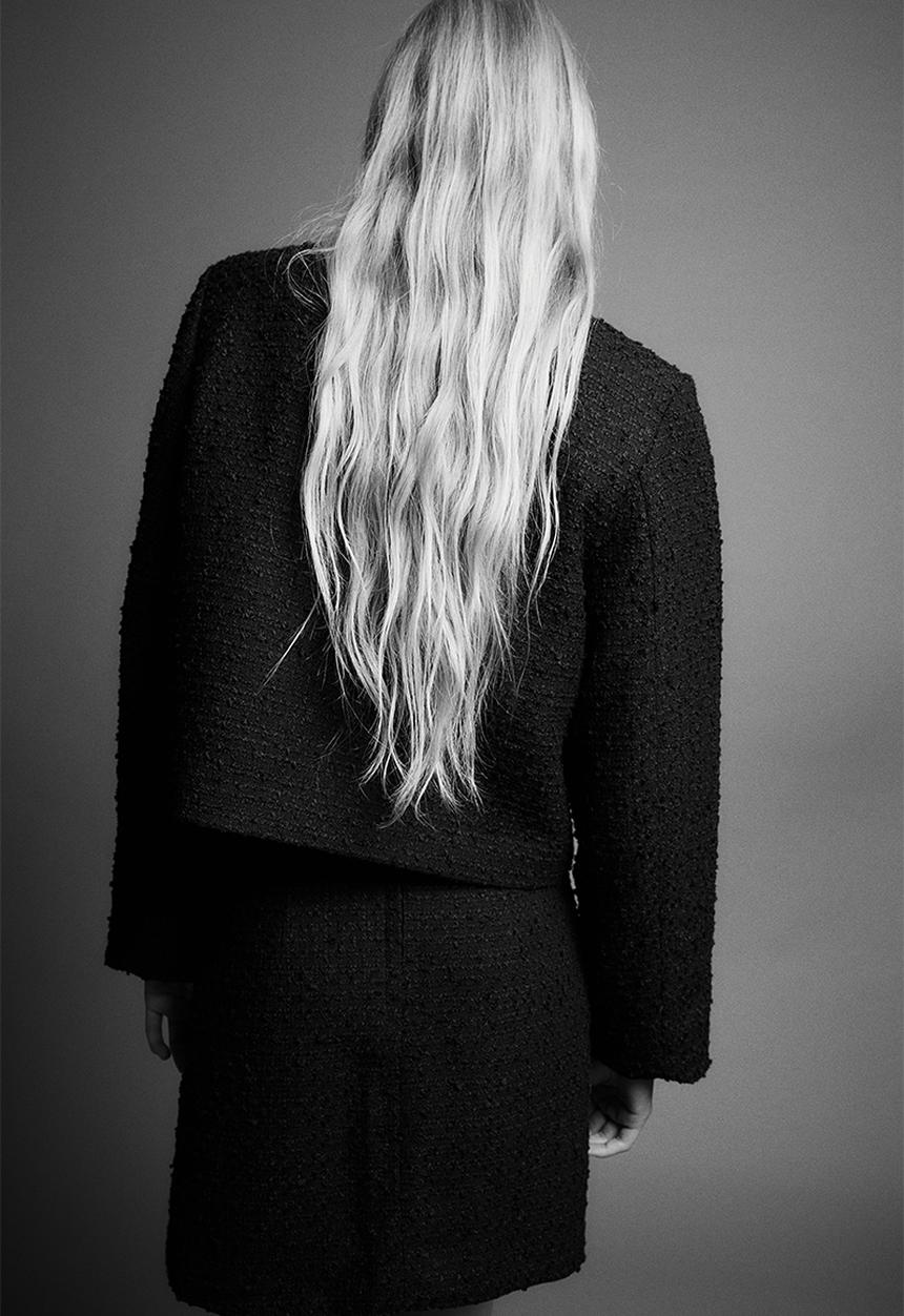 H&M - Bouclé jacket - black
