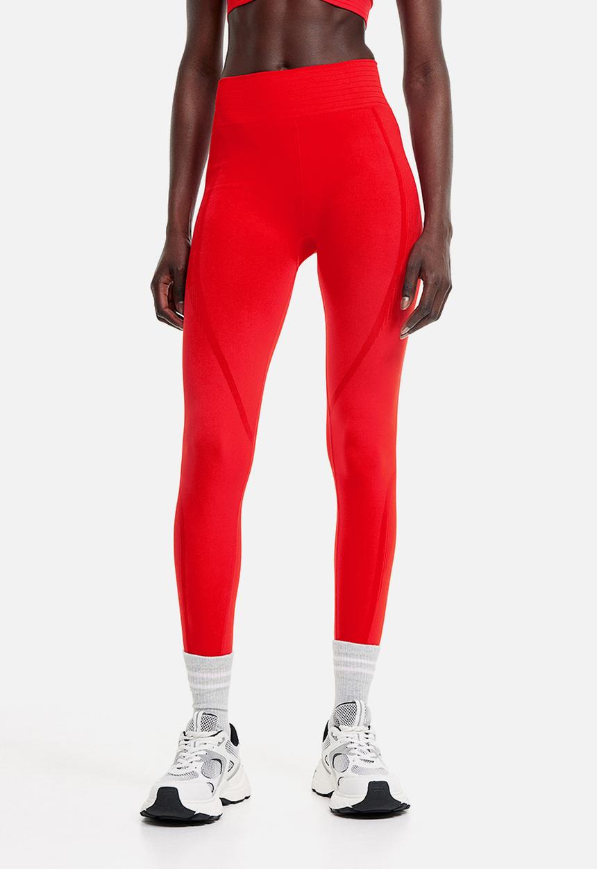 H&M - Drymove™ seamless shaping sports tights - bright red