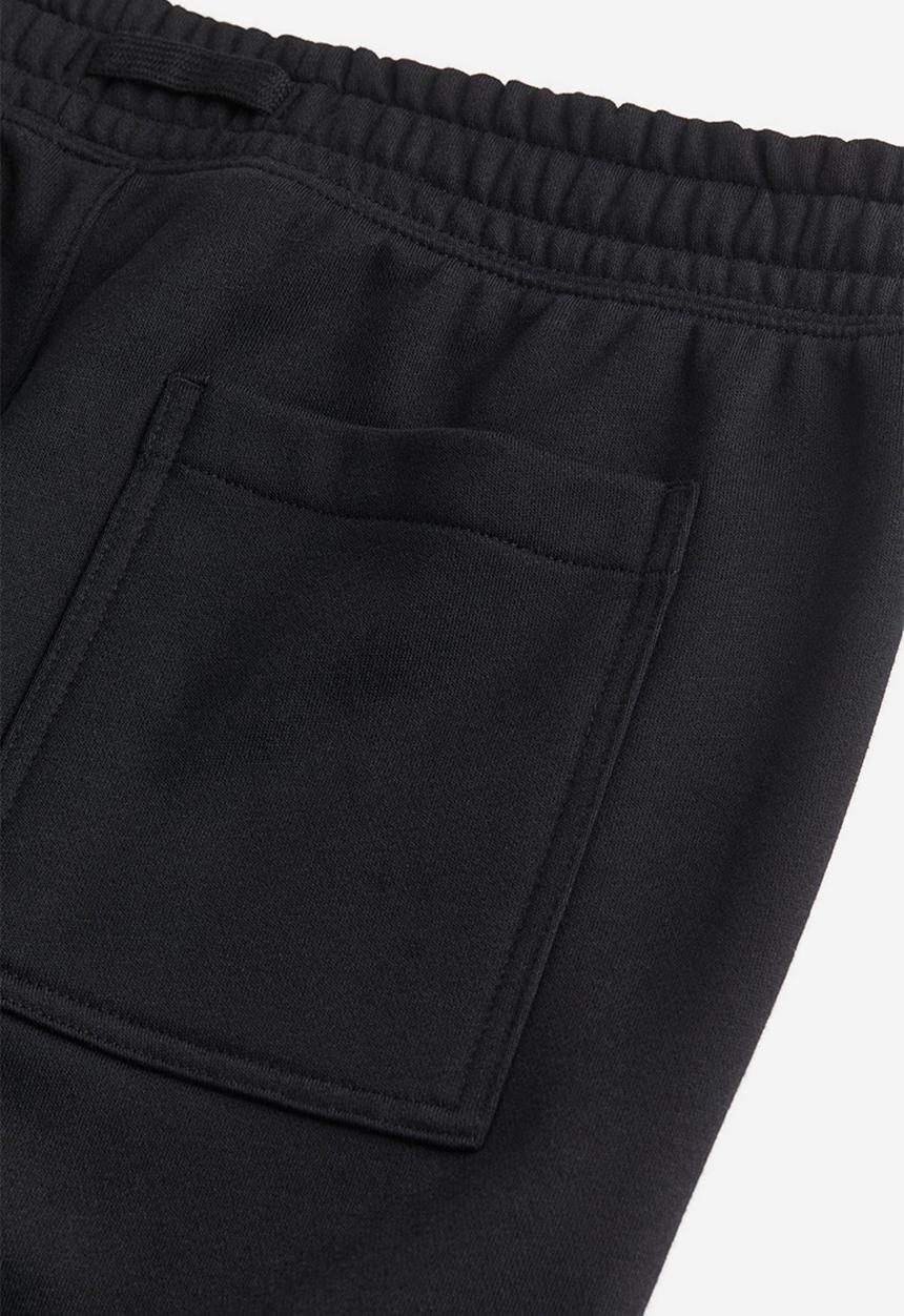 H&M - Relaxed fit cargo joggers - black