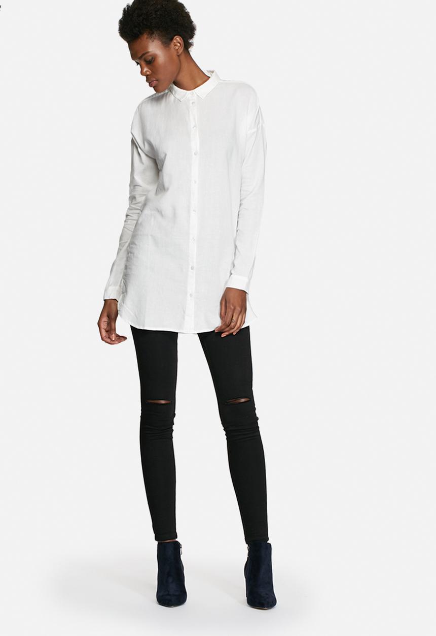 VILA - Liza Long Soft Shirt