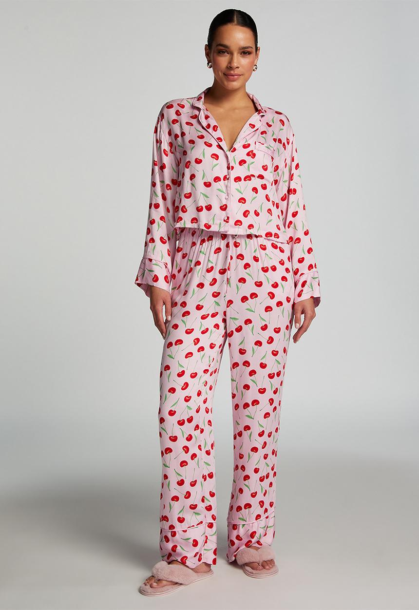 Hunkemoller - Pant Vis Cherry - pink tulle