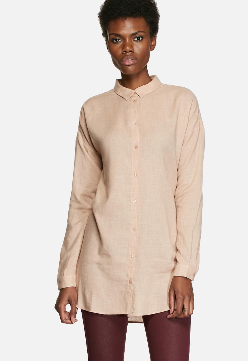 VILA - Liza Long Soft Shirt