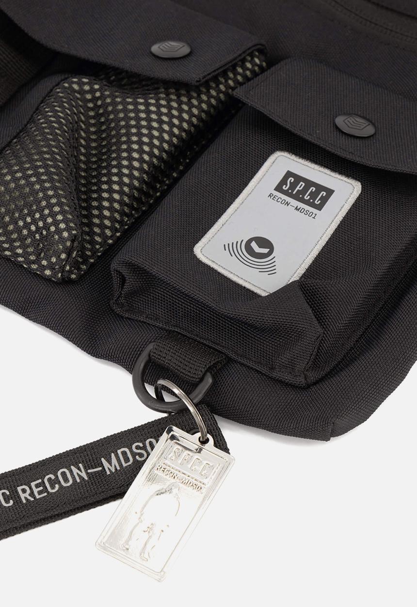 S.P.C.C - Recon nocturne hip bag - black/black