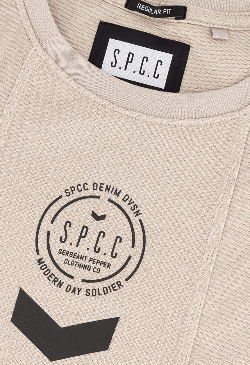 S.P.C.C - Ryker Fashion Regular Fit Tees - Bone