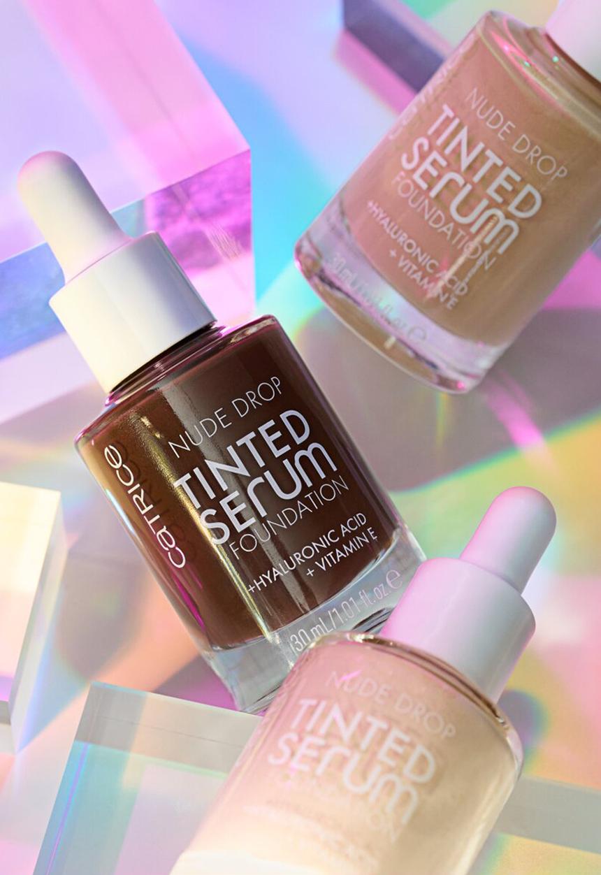 Catrice - Nude Drop Tinted Serum Foundation 020W