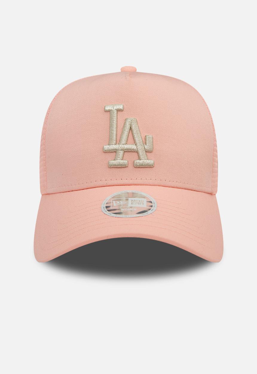 New Era - Metallic trucker Los Angeles Dodgers - Pink