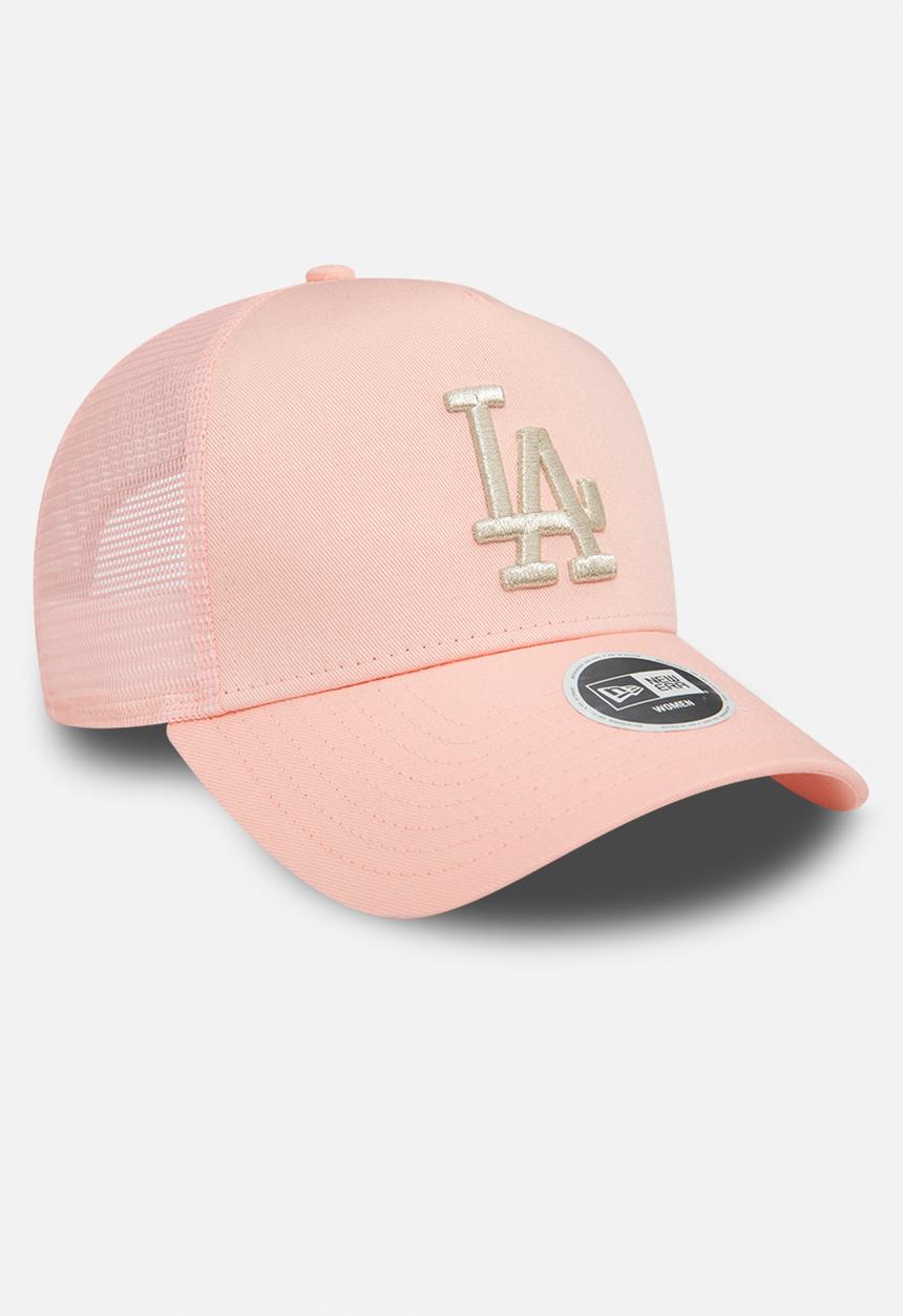 New Era - Metallic trucker Los Angeles Dodgers - Pink