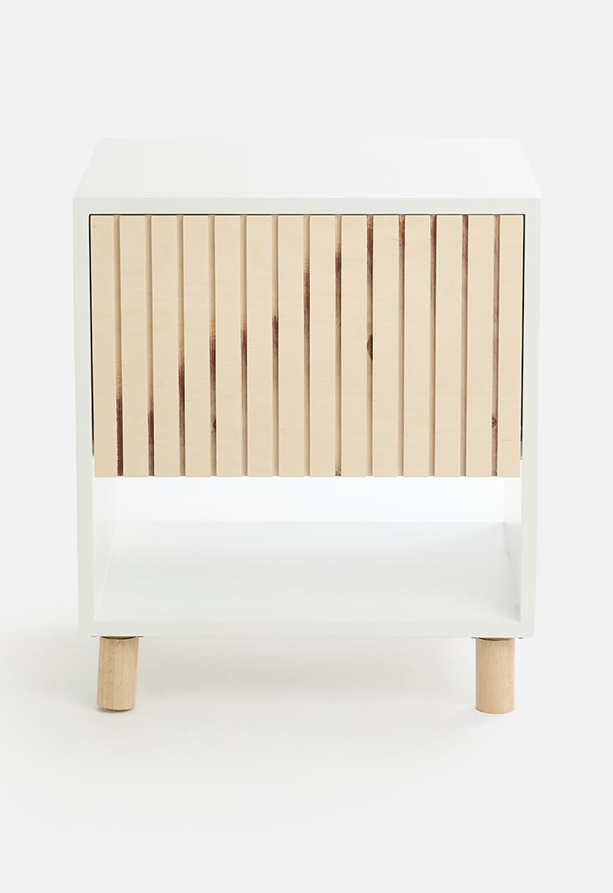 Native Decor - Thendo bedside pedestal - white