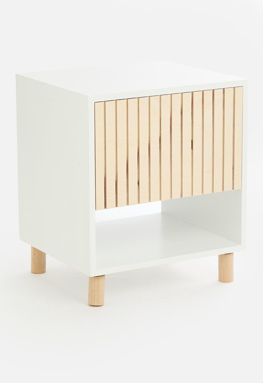 Native Decor - Thendo bedside pedestal - white