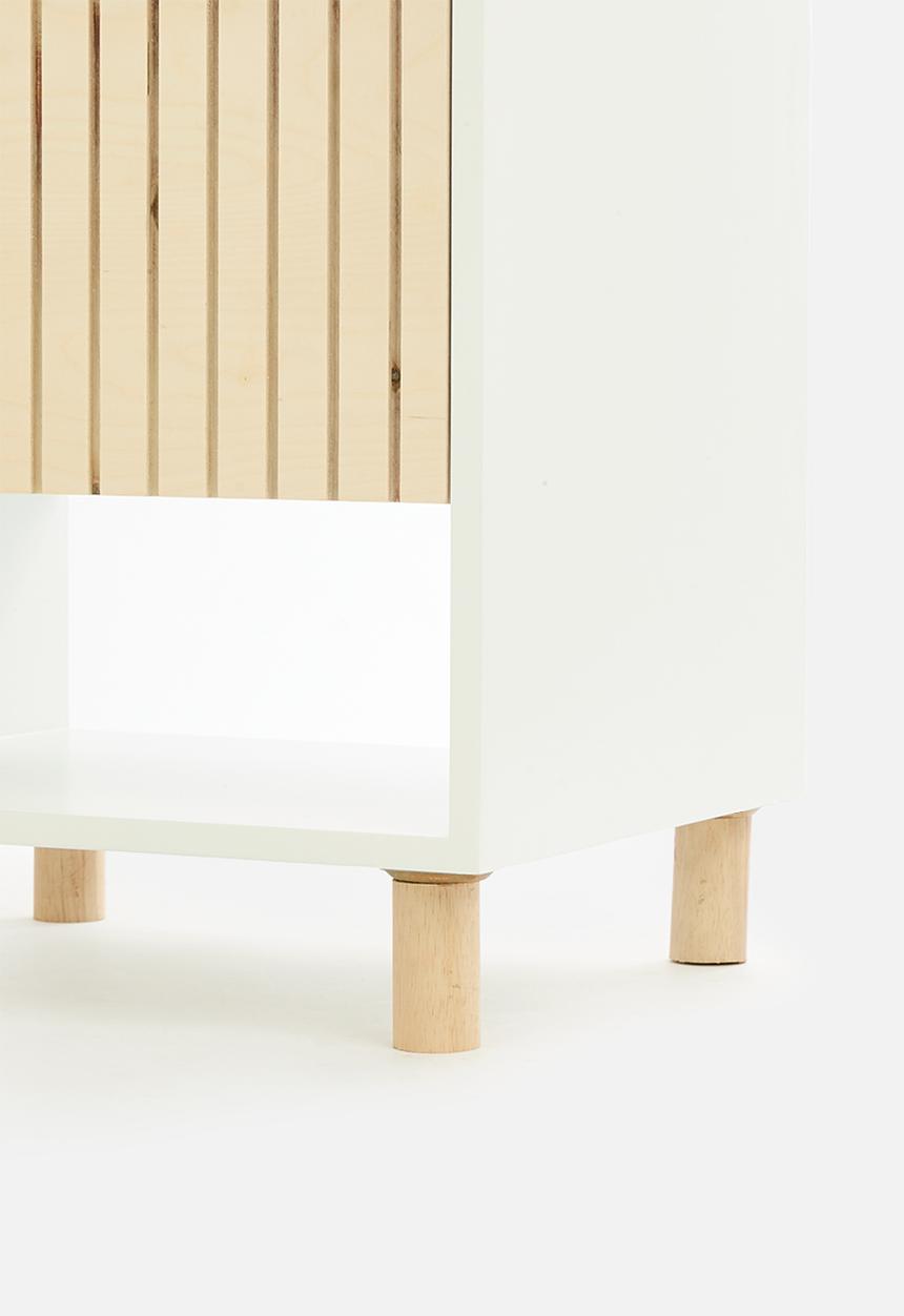 Native Decor - Thendo bedside pedestal - white