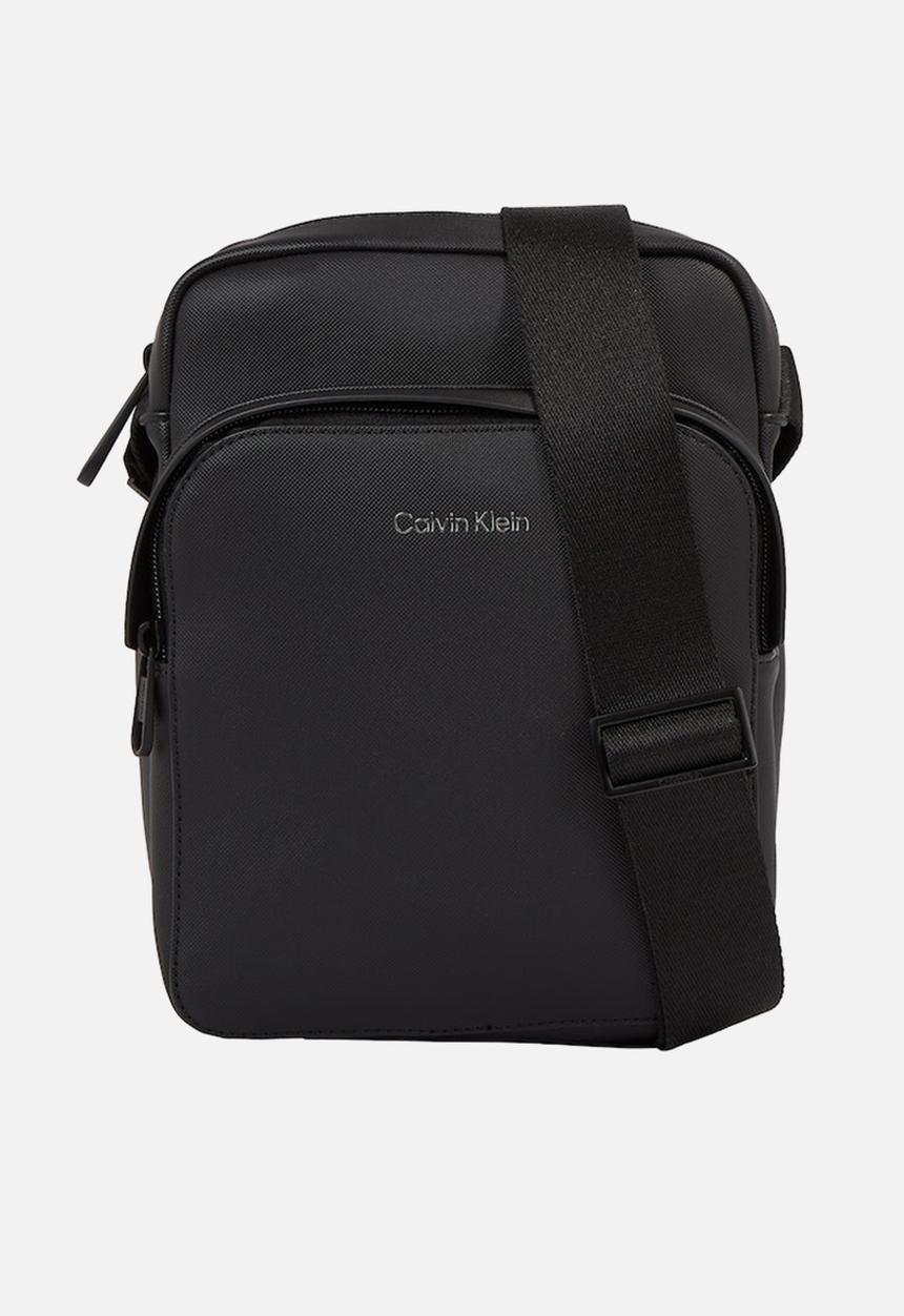 Calvin Klein - CK Must Reporter S W/Pckt - CK Black Pique