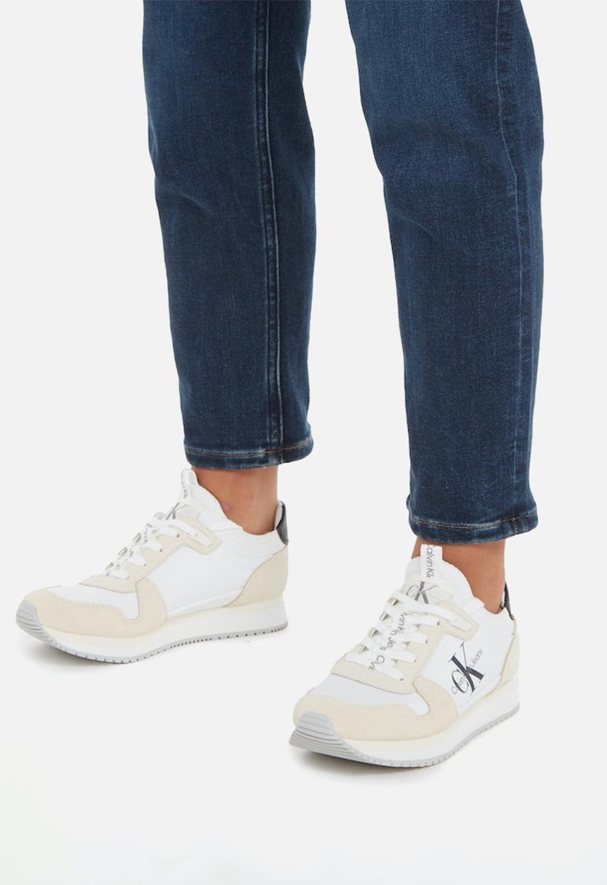 Calvin Klein - Runner sock laceup ny-leather