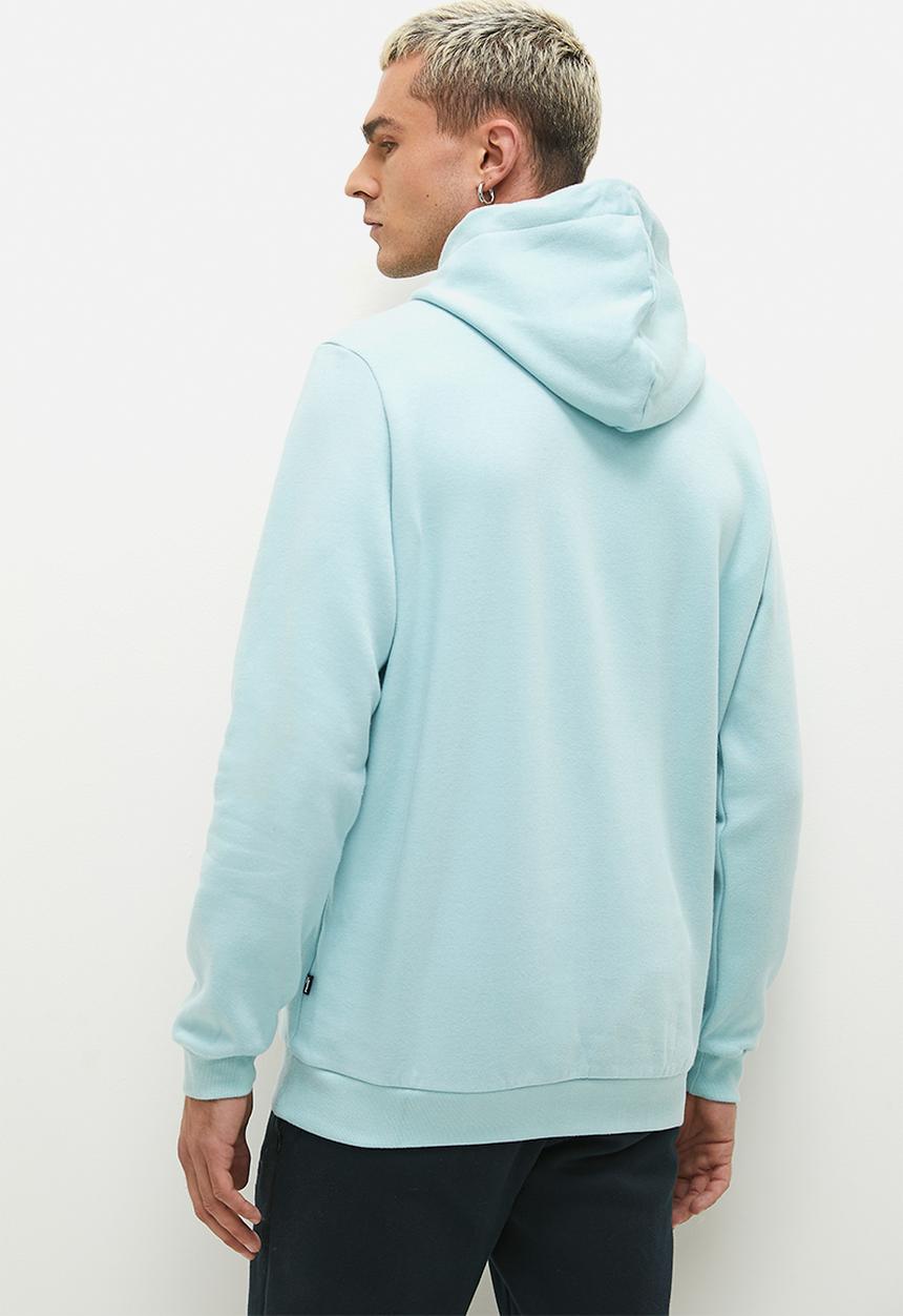 PUMA - ESS+ 2 Col Big Logo Hoodie FL-Turquoise Surf