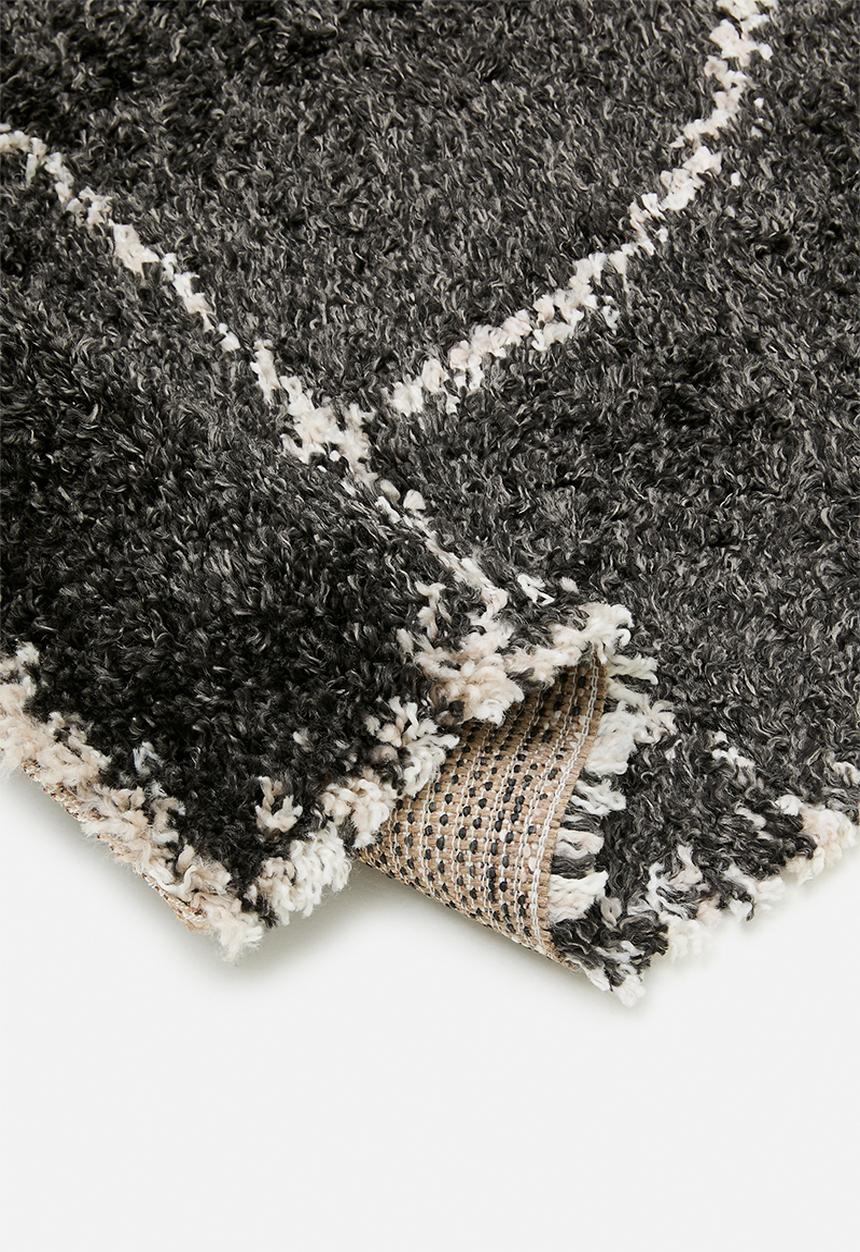 Fotakis - Shaggy Rug Swirl - Black