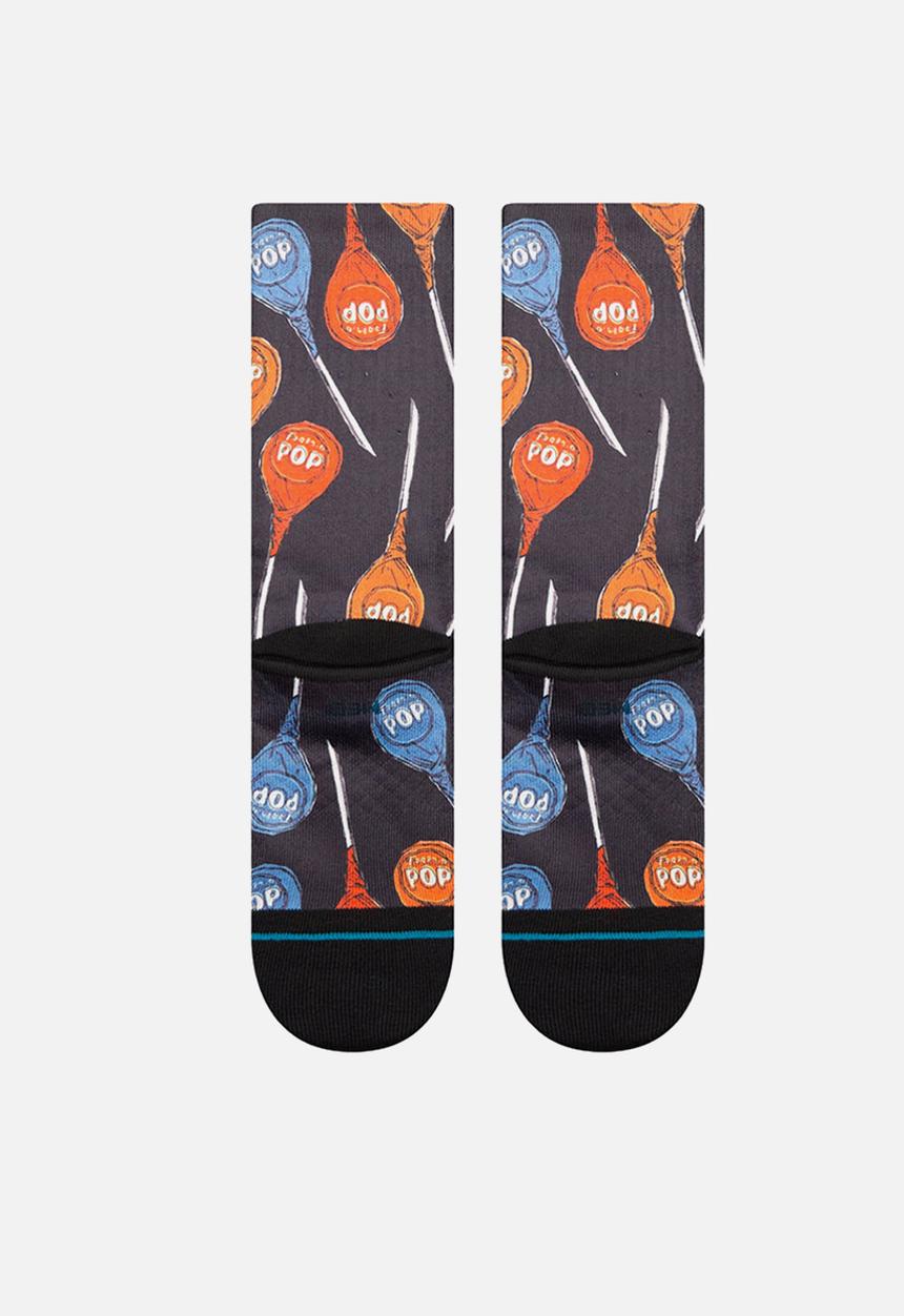 Stance Socks - Tootsie pop crew - black
