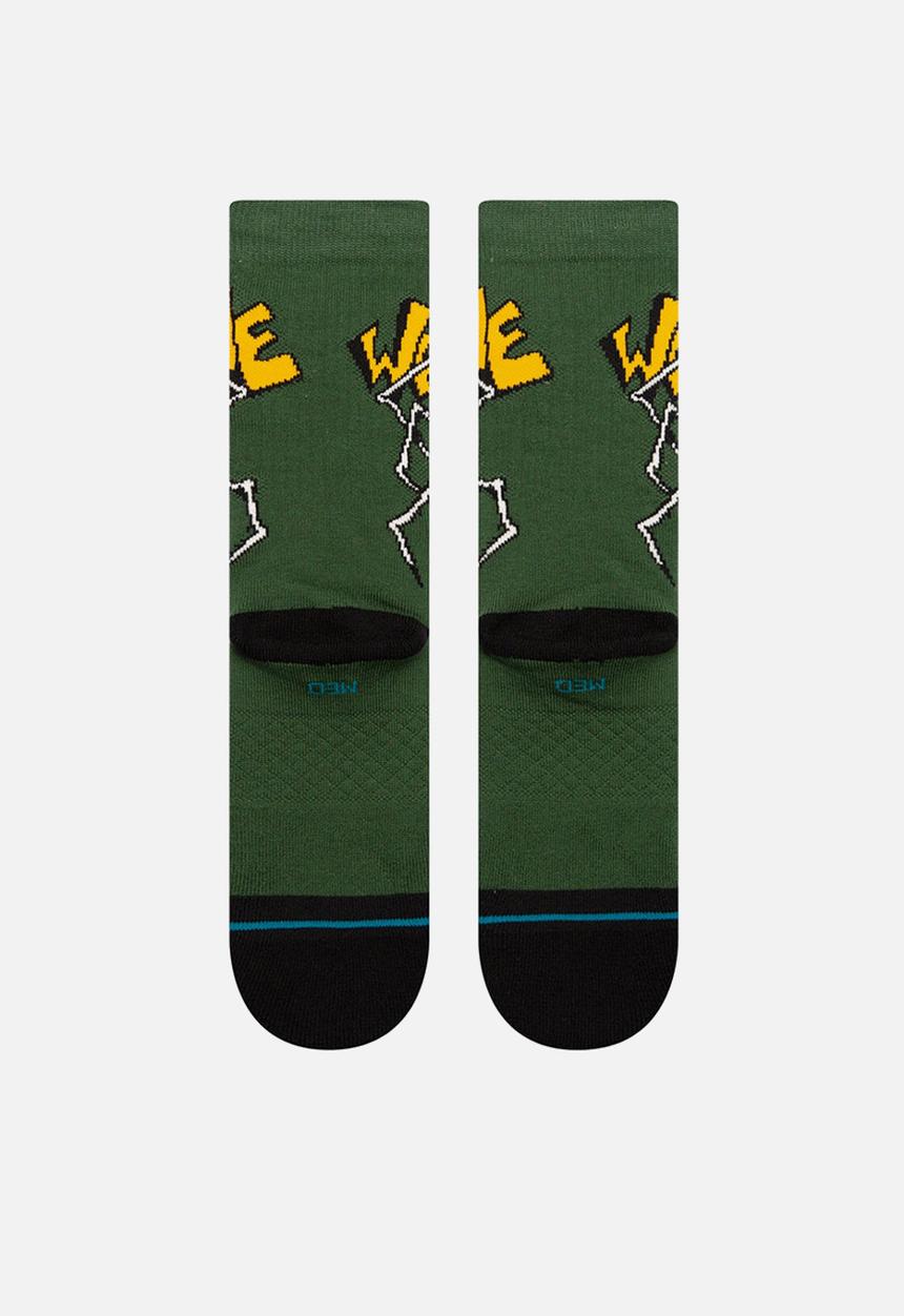 Stance Socks - Welcome wilbur crew - green