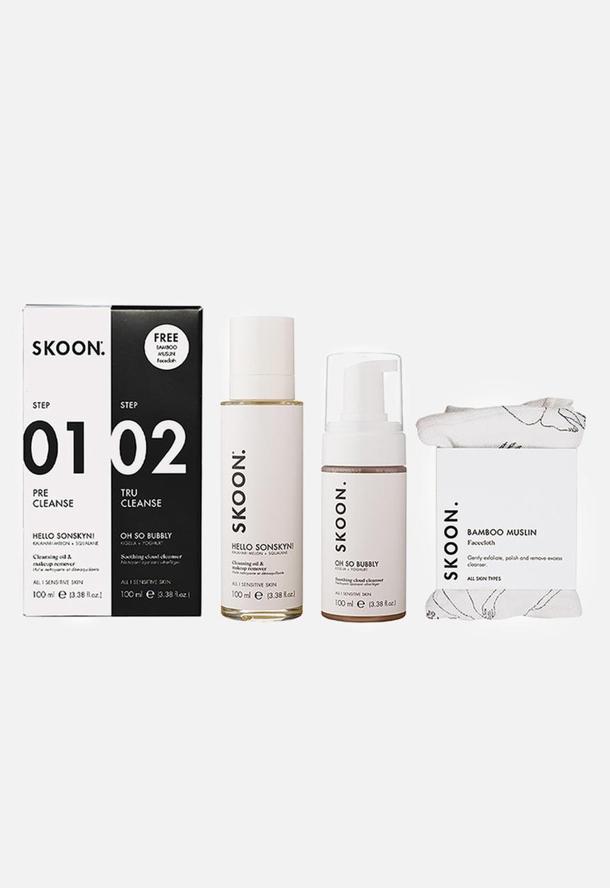 SKOON. - Double Cleanser Hello Sonskyn + Oh So Bubbly Pack