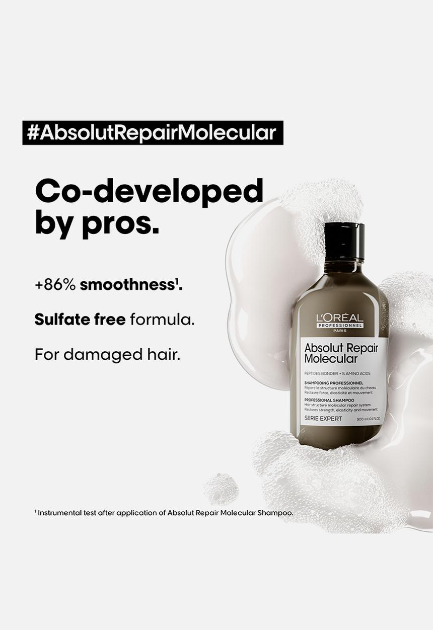 L’Oreal Professionnel - Absolut Repair Molecular Restoring Strengthening Shampoo- 300ml