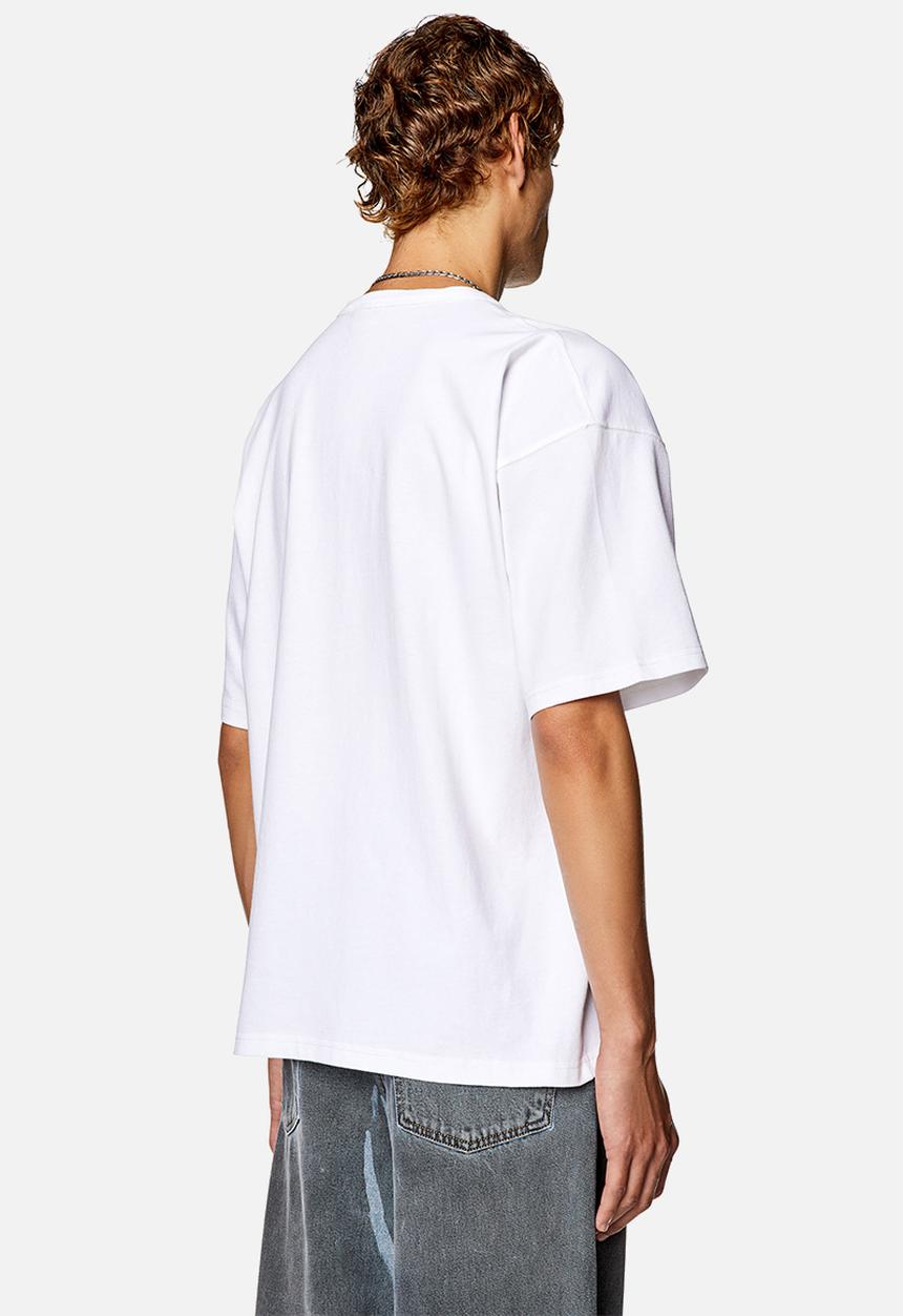 Diesel  - T-boxt-back - white