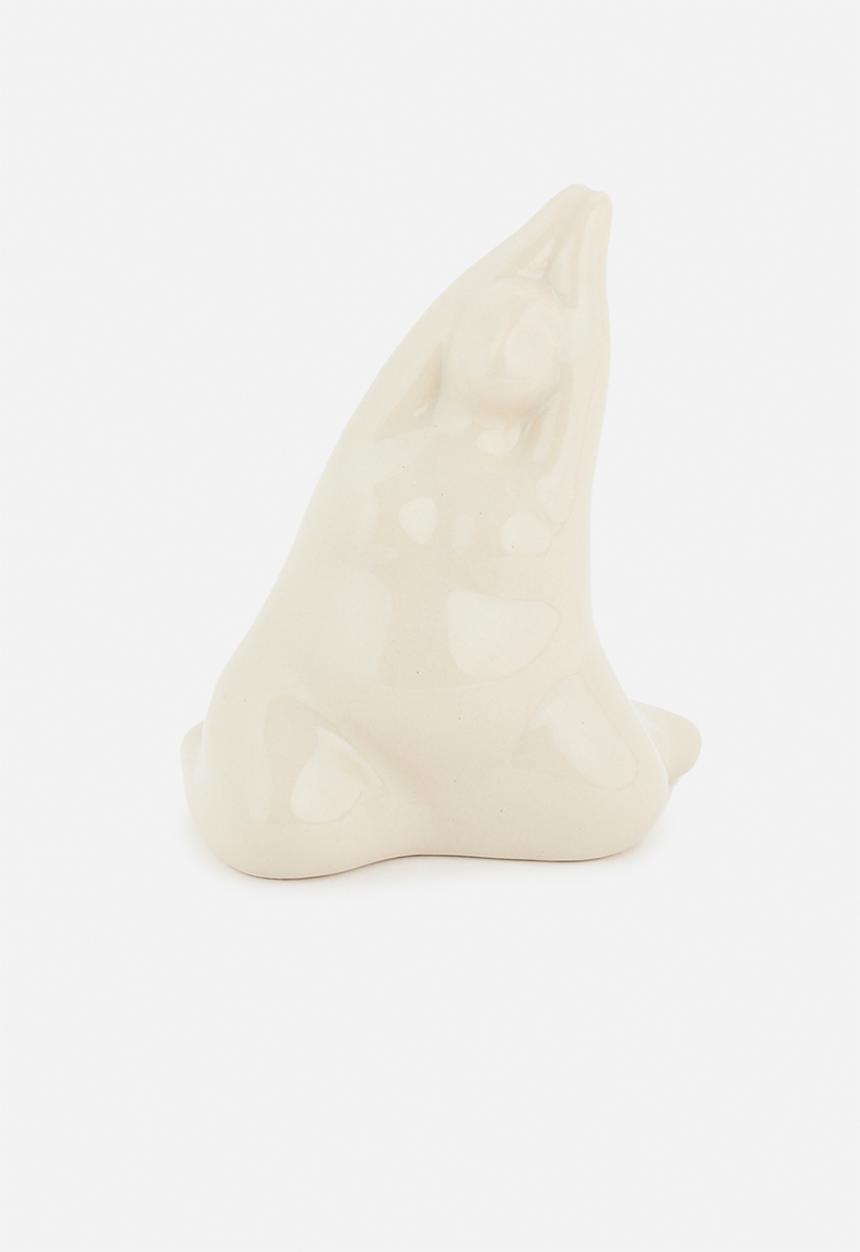 H&S - Yoga Statue Figure 3 - Beige