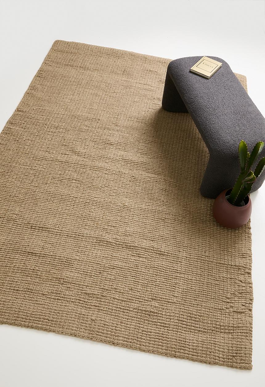 SF Collection - Chunky Jute Sisal Rug - Natural 