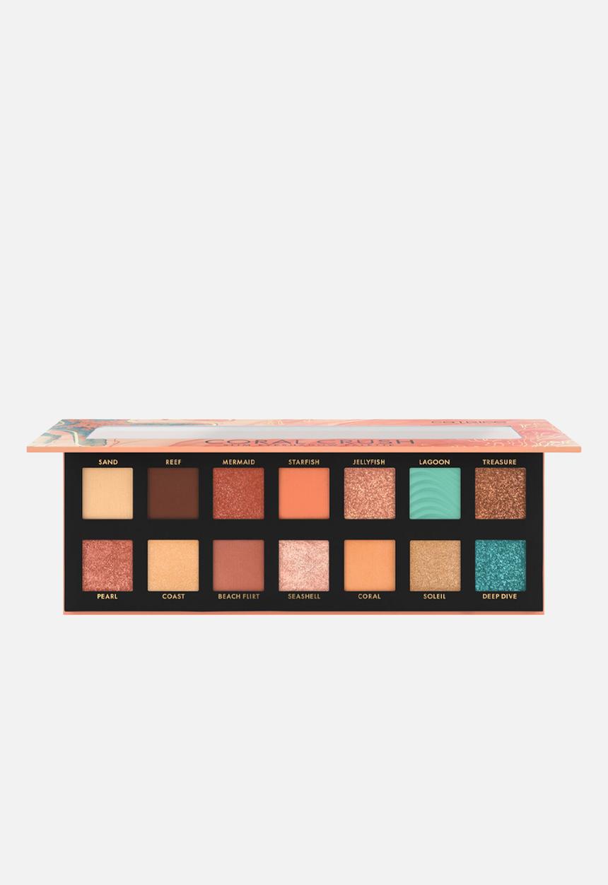 Catrice - Coral Crush Slim Eyeshadow Palette - Under the Sea 030