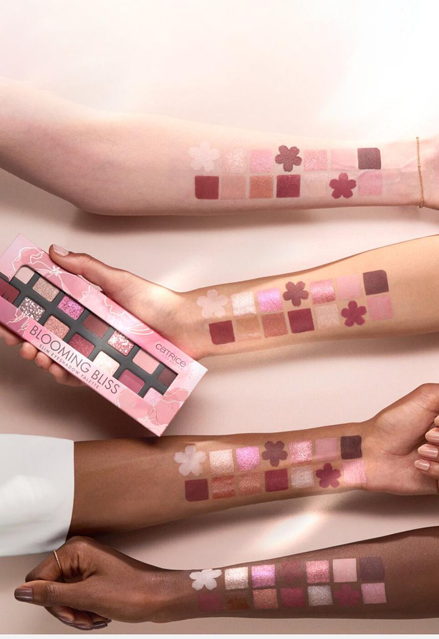 Catrice - Blooming Bliss Slim Eyeshadow Palette - Colors of Bloom 020