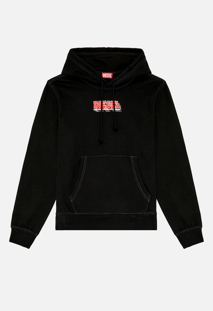 Diesel  - S-ginn-hood-k37 - black