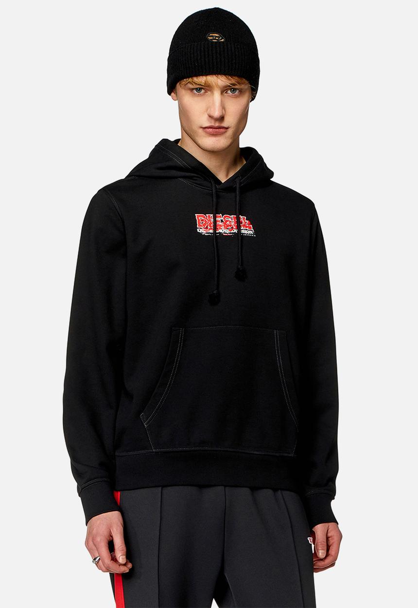 Diesel  - S-ginn-hood-k37 - black