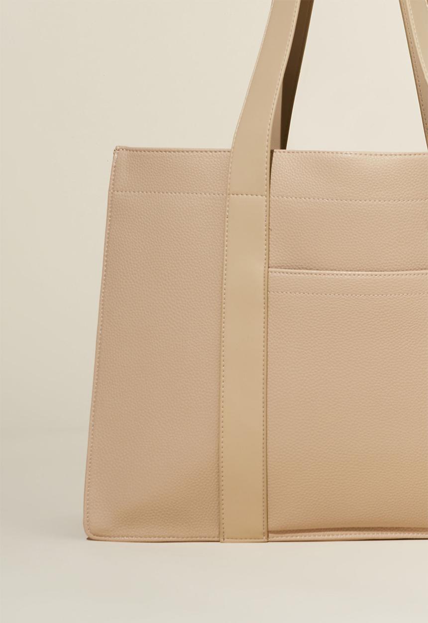 Rubi - The stand by tote - chocolate pebble