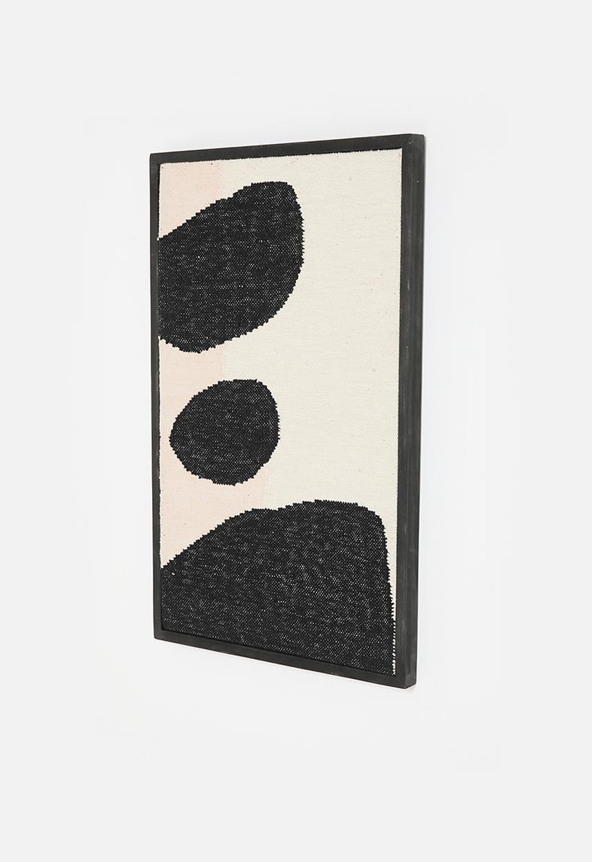 Sixth Floor - Trinity Wall Art - Natural & Black