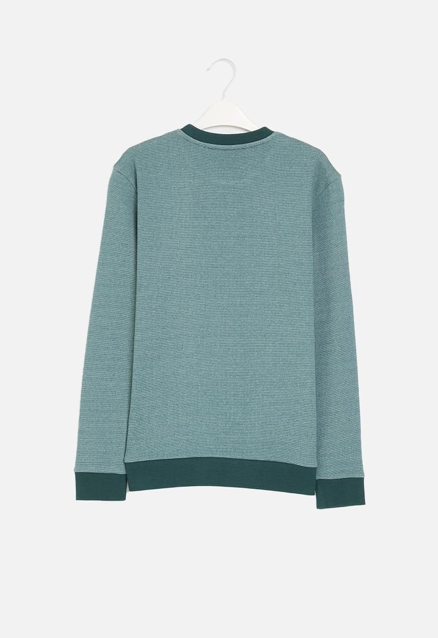 POLO - Boys damian long sleeve tee - teal