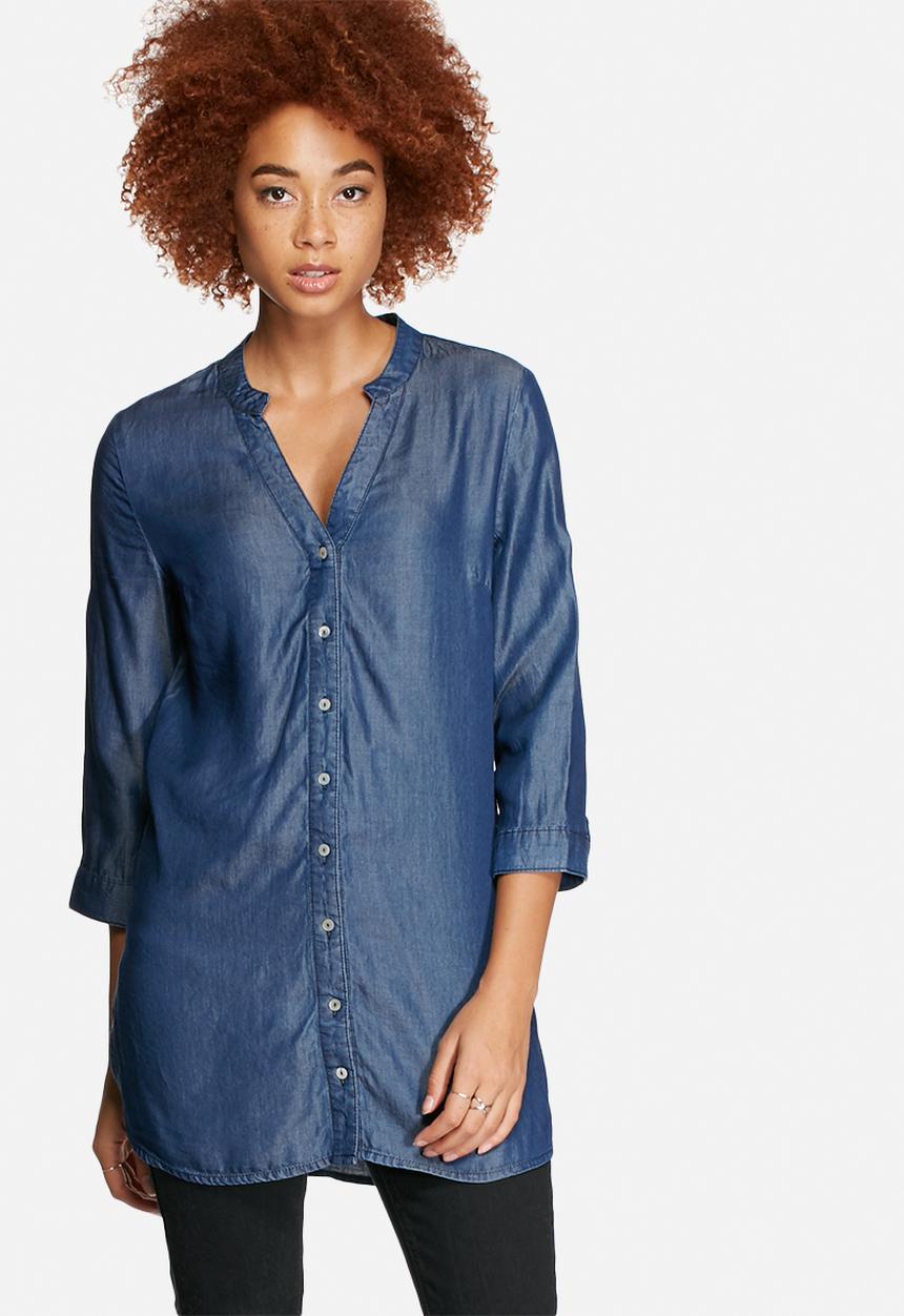 VILA - Rams Long Denim Shirt