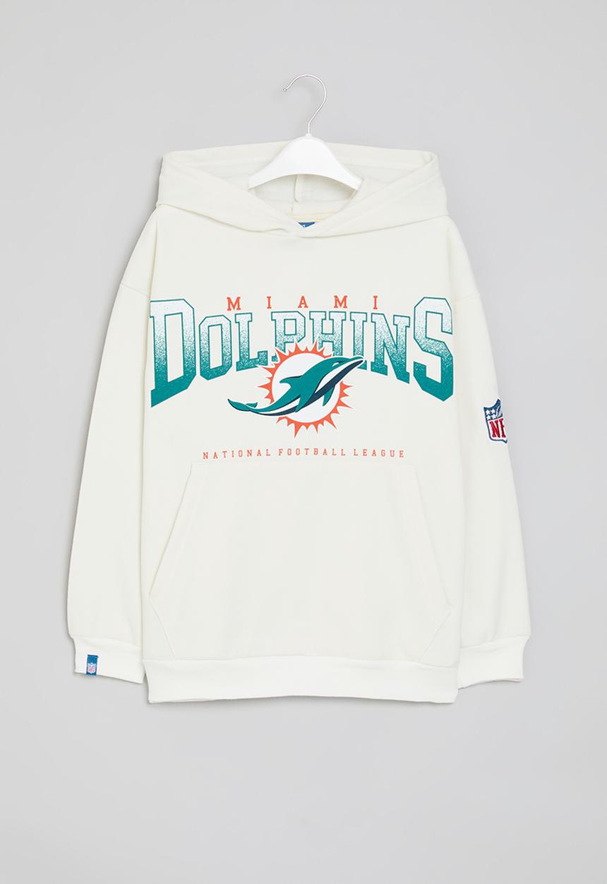 NFL - Kids nfl hoodie miami dolphins - ecru