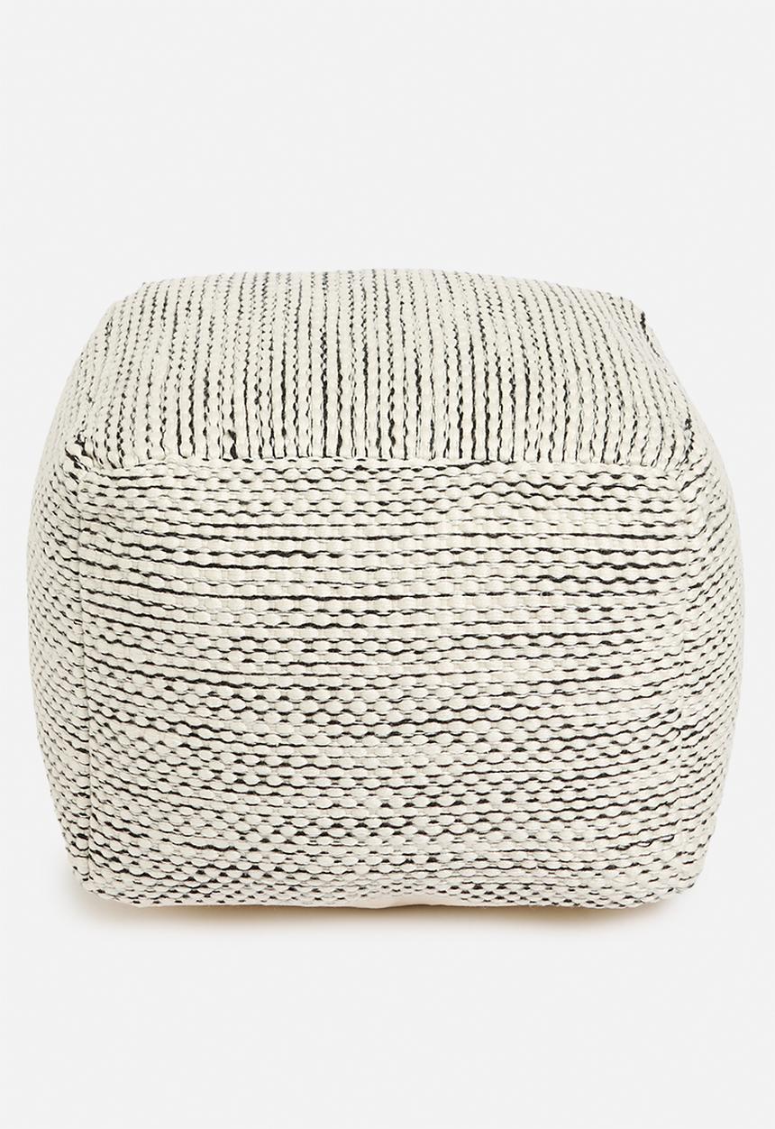 Sixth Floor - Zane ottoman - grey