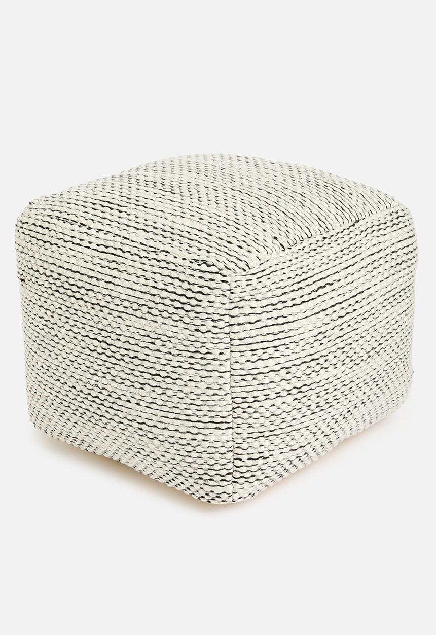 Sixth Floor - Zane ottoman - grey