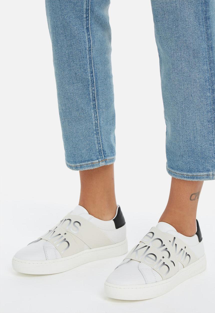 Calvin Klein - Classic cupsole elastic leather