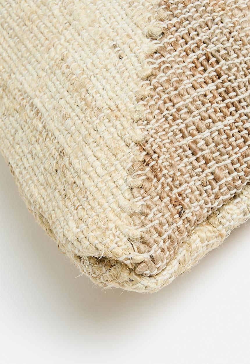Sixth Floor - Scape jute cushion cover - natural
