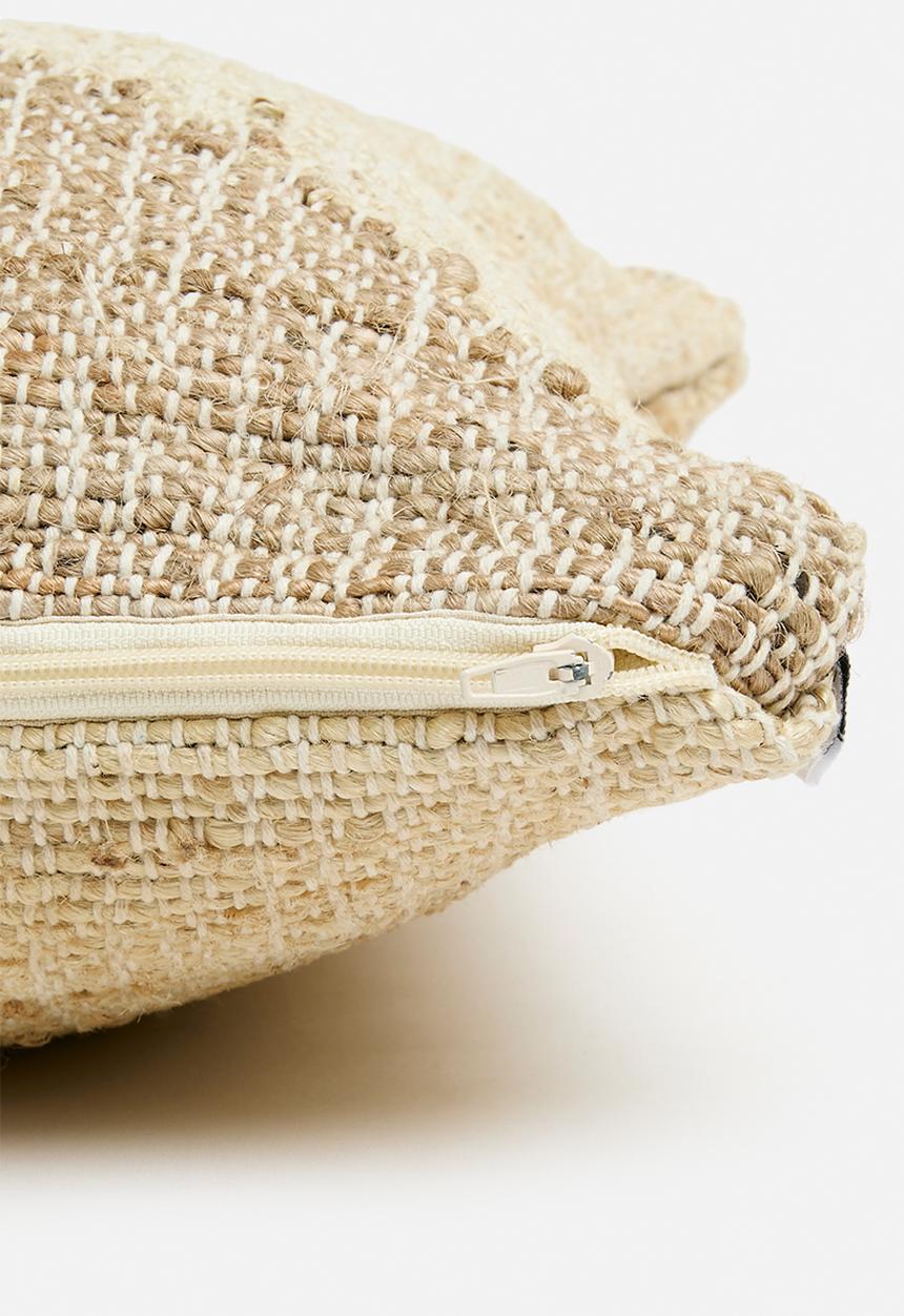 Sixth Floor - Scape jute cushion cover - natural