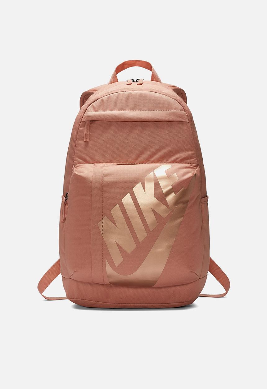 Nike - Nike sportswear backpack - rose gold/rose gold/mtlc red bronze