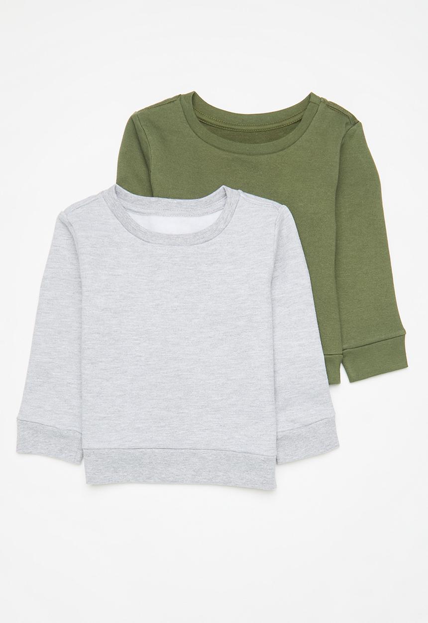 Pop Candy - 2 Pack sweatshirt - olive