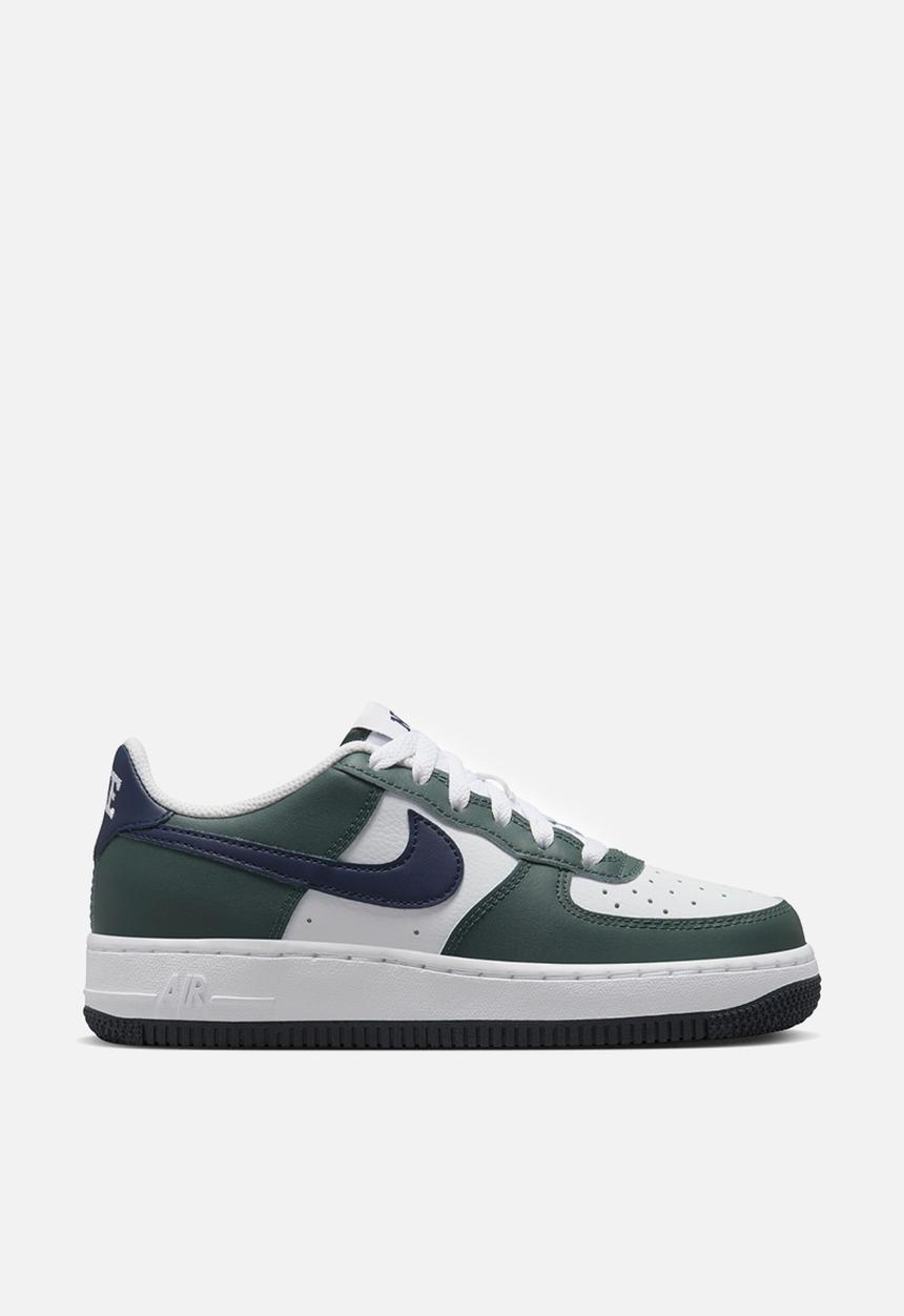 Nike - Nike Air Force 1 Gs - Vintage Green/Obsidian-White