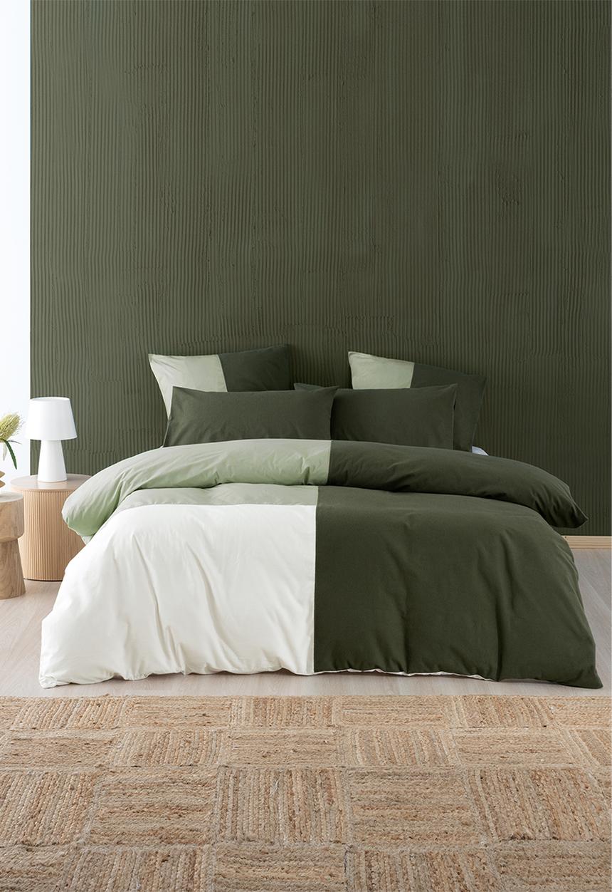 Linen House - Calypso duvet cover set - scrub