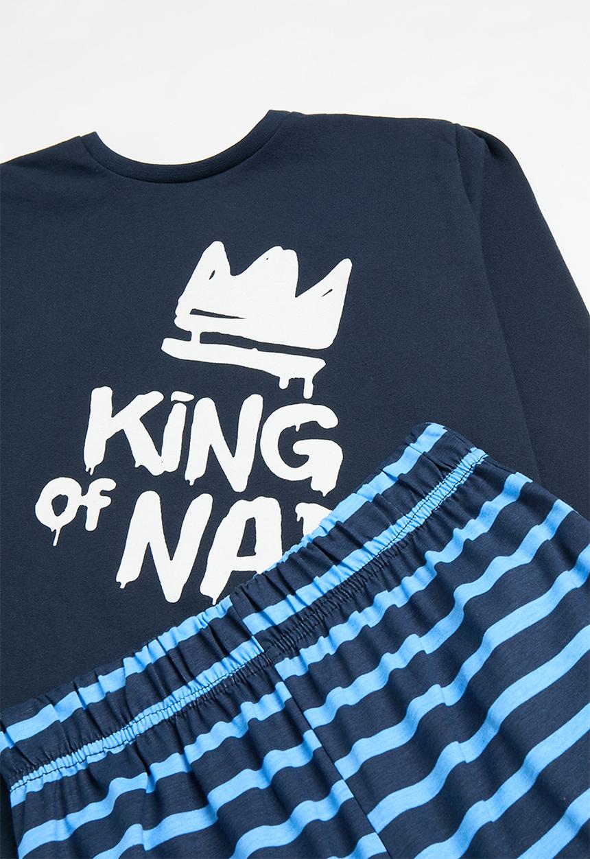 Pop Candy - Pj set - navy & blue stripe