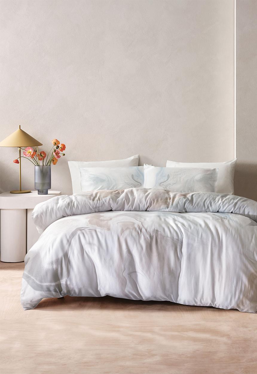 Linen House - Wondrous duvet cover set - grey