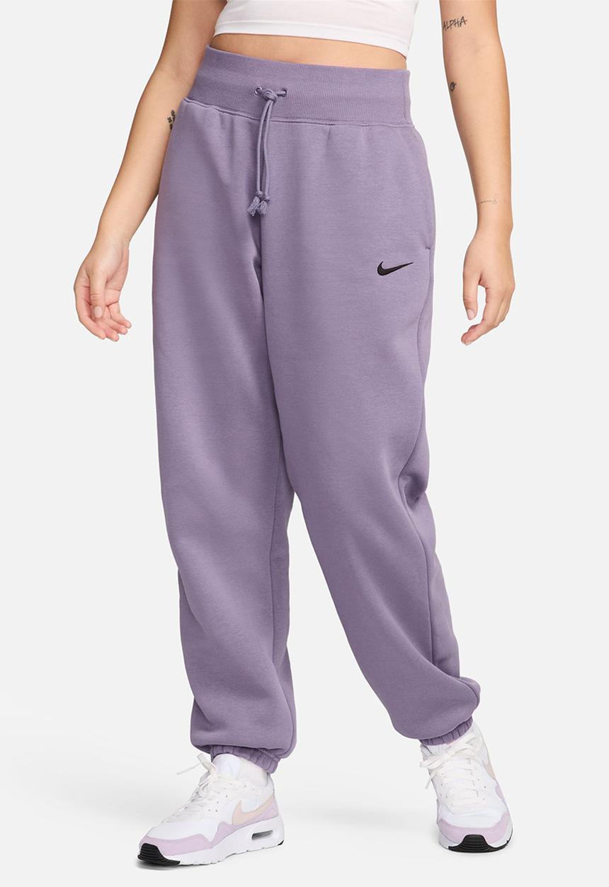 Nike - W nsw phnx flc hr os pant - daybreak/black