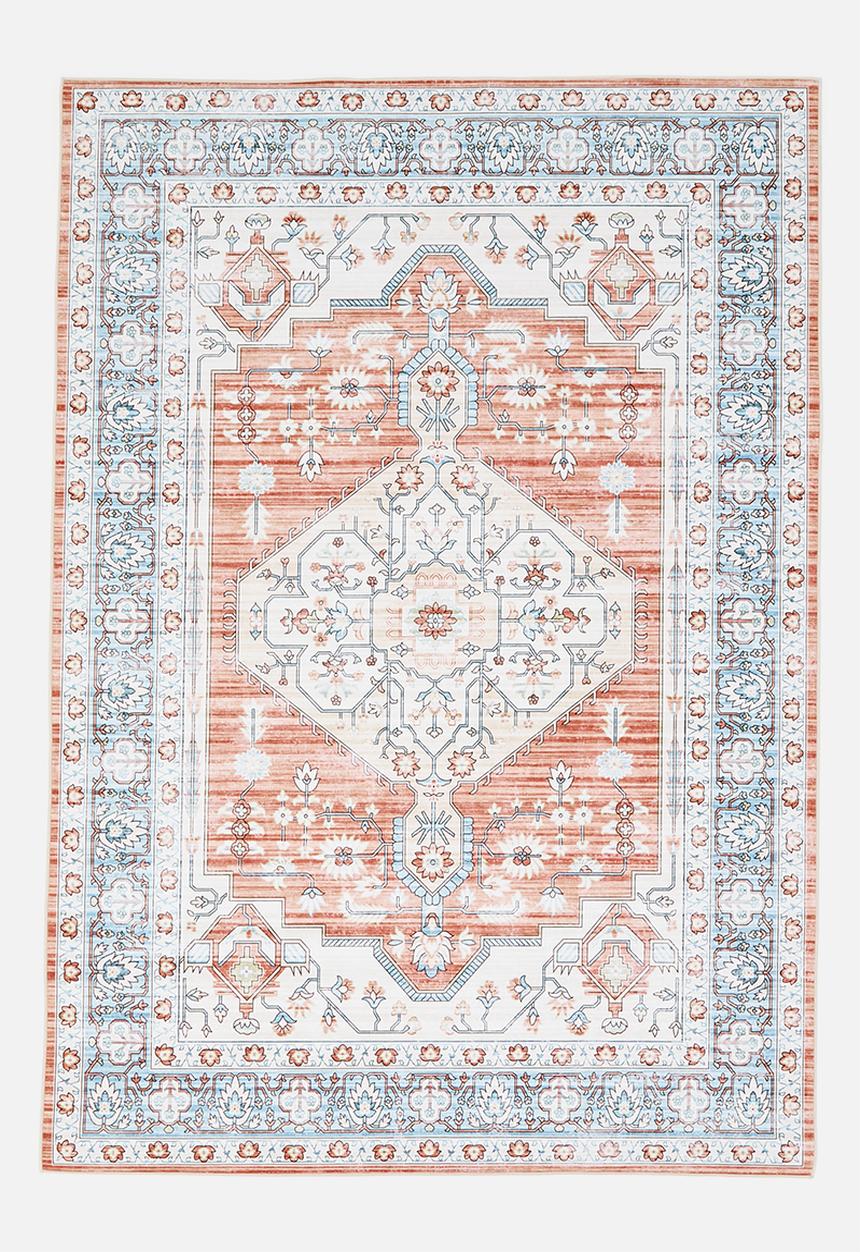 Fotakis - Option rug - Antique Rust & Blue