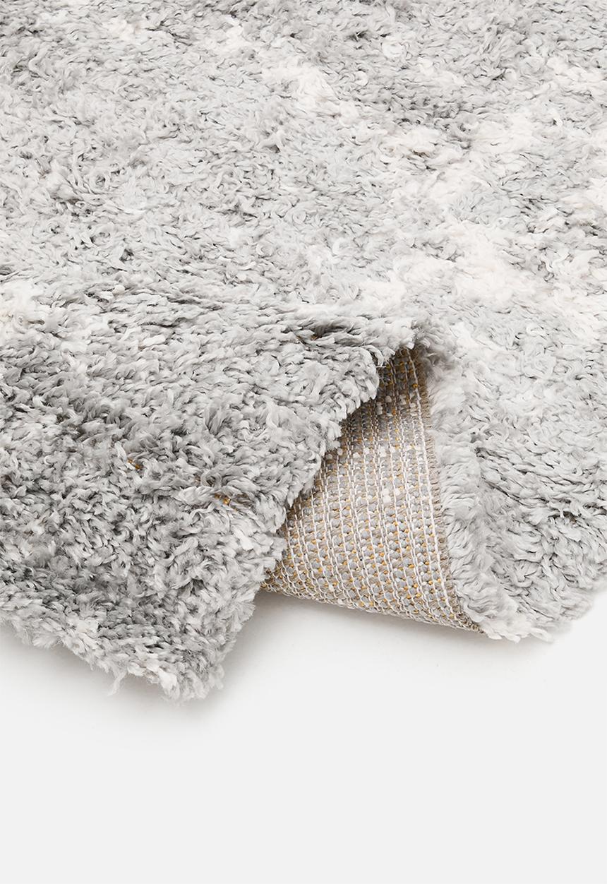 Fotakis - Shaggy Distressed Rug - Grey